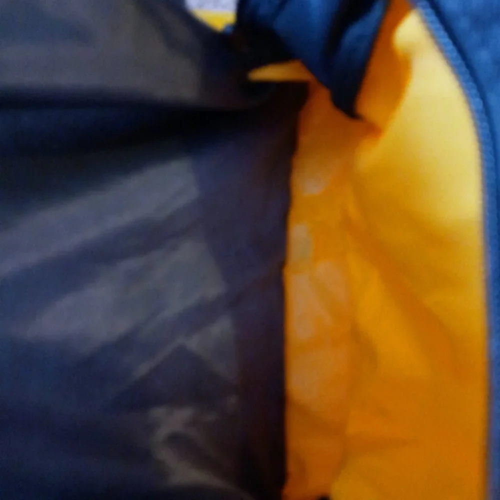 Yellow and black sports bag